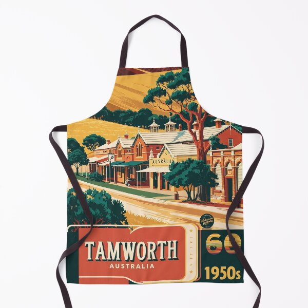 Item preview, Tamworth Australia Vintage Travel Tourism designed and sold by TravelersGems.