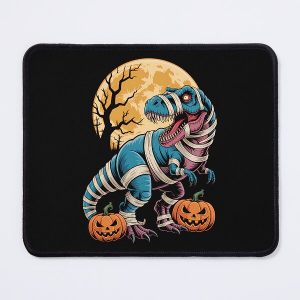 Item preview, T rex Pumpkin Dinosaur Halloween Zombie designed and sold by Sea4Adventures.