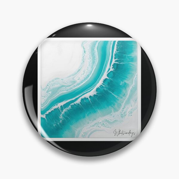 Item preview, The Swirling Sands of Whitehaven: A Modern & Minimalist Print designed and sold by Digital Dreams Arts.