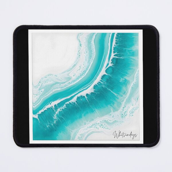 Item preview, The Swirling Sands of Whitehaven: A Modern & Minimalist Print designed and sold by Digital Dreams Arts.