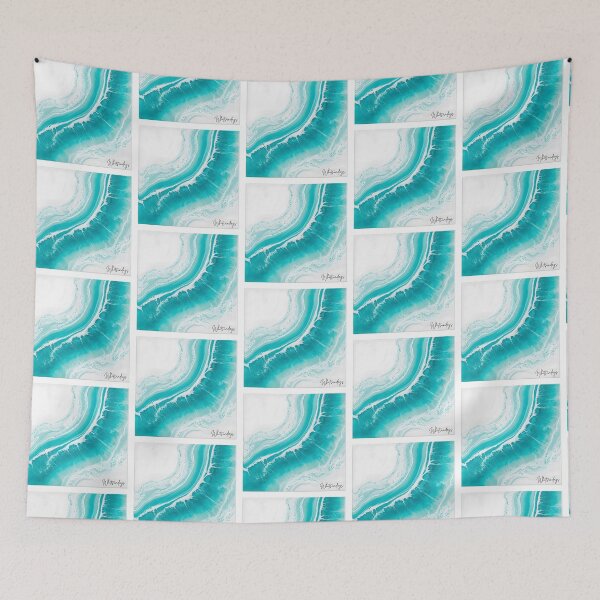 Item preview, The Swirling Sands of Whitehaven: A Modern & Minimalist Print designed and sold by Digital Dreams Arts.