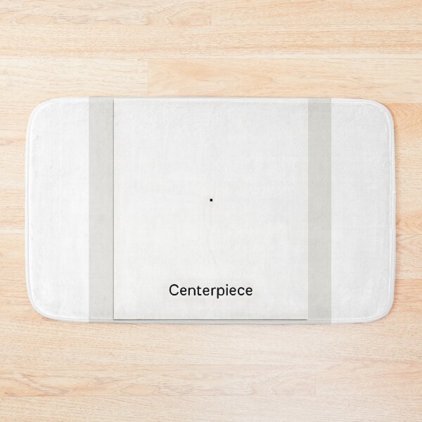 Item preview, Centerpiece – Minimalist Dot on White Canvas designed and sold by WhisperFrame.