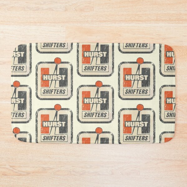 Item preview, 1968 Hurst Shifters - vintage drag, race car - aged, burnout, worn print. designed and sold by retropetrol.