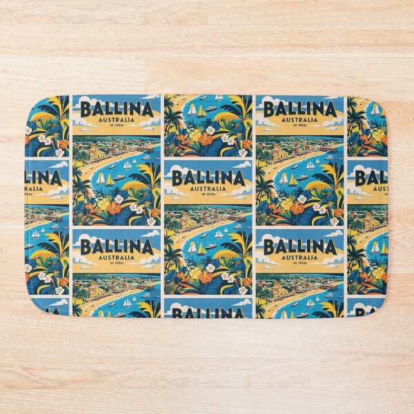 Item preview, Ballina Australia Vintage Travel Tourism designed and sold by TravelersGems.