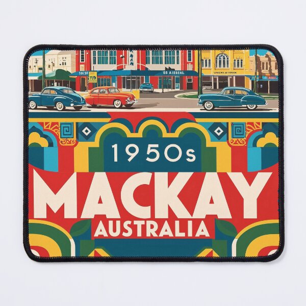 Item preview, Mackay Australia Vintage Travel Tourism designed and sold by TravelersGems.
