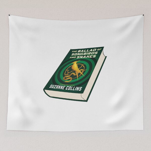 Item preview, The ballad of songbirds and snakes Suzanne Collins Book Sticker designed and sold by baranskini.