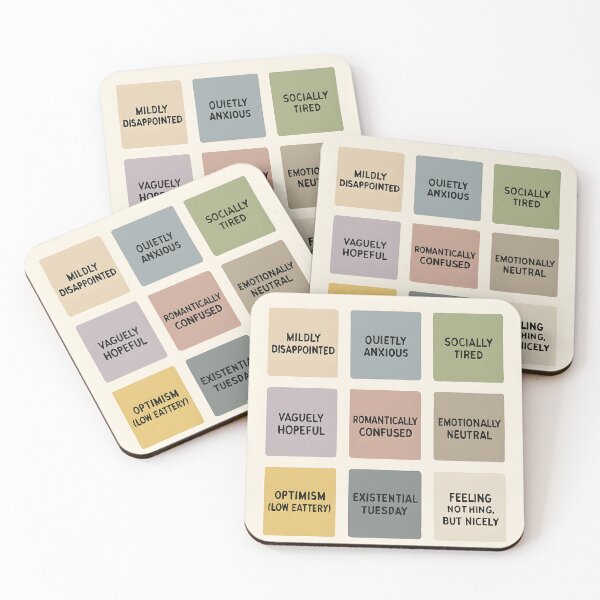 Item preview, Emotional Palette – A Study in Subtle Feelings designed and sold by WhisperFrame.