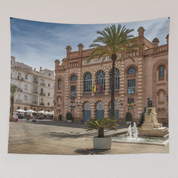 Item preview, The Gran Teatro Falla - Cadiz designed and sold by Viv Thompson Photography .