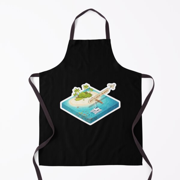 Item preview, A Slice of Paradise: A Playful Whitsunday Islands Isometric Art designed and sold by Digital Dreams Arts.