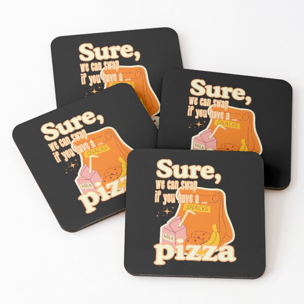 Item preview, Old-School Lunch Trade with Bold Cream Lettering and Treats designed and sold by SplashTastic.