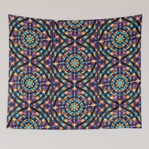 Item preview, August 8 Lionsgate Portal Kaleidoscope - AI Fantasy Digital Art Print designed and sold by KLP-Magick.