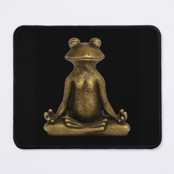Item preview, Golden Zen Frog designed and sold by EarthandOcean.
