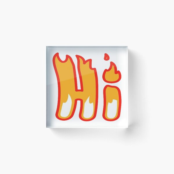 Item preview, Hi Flames designed and sold by devonclemon.