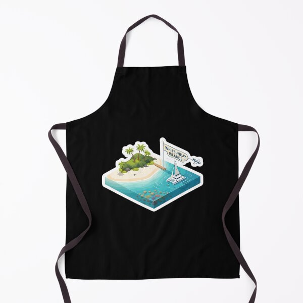 Item preview, A Perfect Whitsundays: A Bright and Fun Catamaran Illustration designed and sold by Digital Dreams Arts.