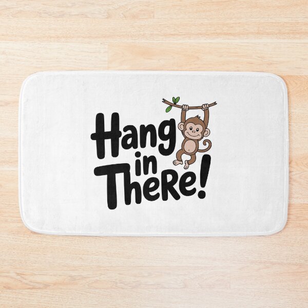 Item preview, Hang In There! Cute Monkey Pun designed and sold by PMCreative.