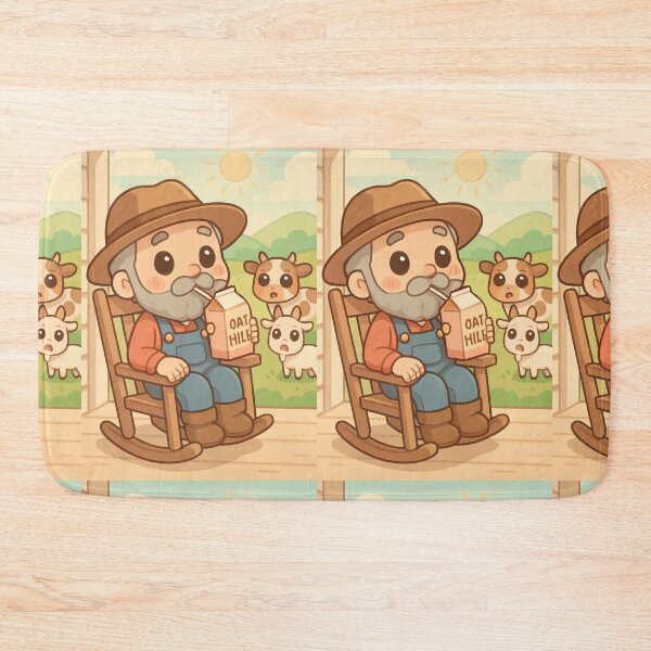 Item preview, Oat milk - Surprised goat and cow designed and sold by DamioPolArt.