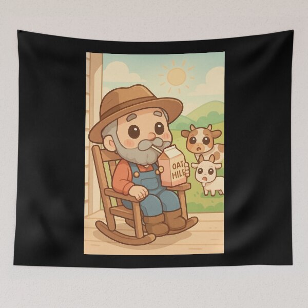 Item preview, Oat milk - Surprised goat and cow designed and sold by DamioPolArt.