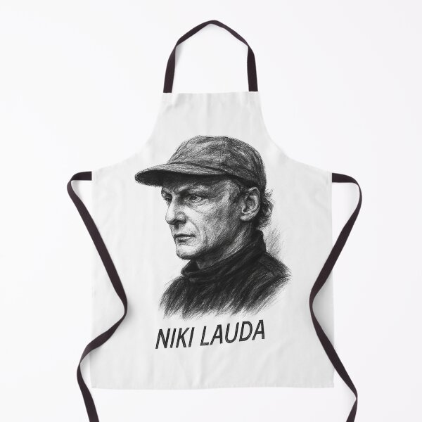 Item preview, Niki Lauda F1 Retro Portrait designed and sold by Studio F1Grid.