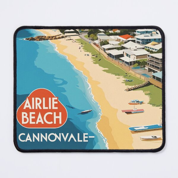 Item preview, Airlie Beach Australia Vintage Travel Tourism designed and sold by TravelersGems.