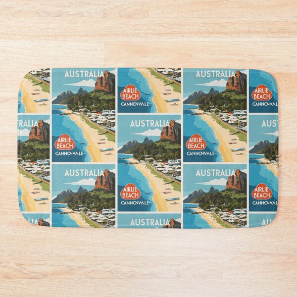 Item preview, Airlie Beach Australia Vintage Travel Tourism designed and sold by TravelersGems.