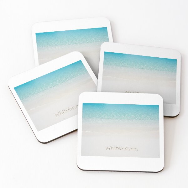 Item preview, The Edge of Paradise: A Serene and Minimalist Whitehaven Beach designed and sold by Digital Dreams Arts.
