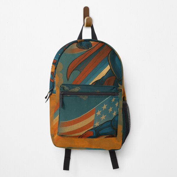 Item preview, Justice Jet – High-Flying Patriot Hero designed and sold by USA-USA-USA.