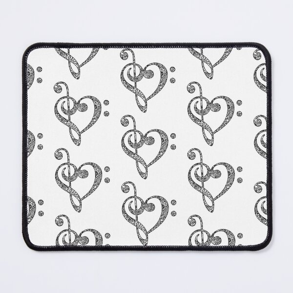 Item preview, Love Music Symbol zentangle sticker designed and sold by DesignPMG.