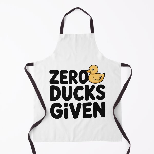 Item preview, Zero Ducks Given! Cute Duck Pun designed and sold by PMCreative.