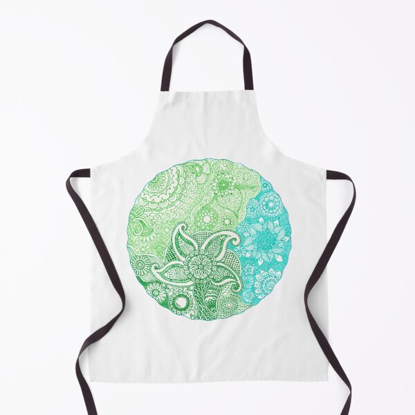 Item preview, Flower World Zentangle Tricolor designed and sold by DesignPMG.