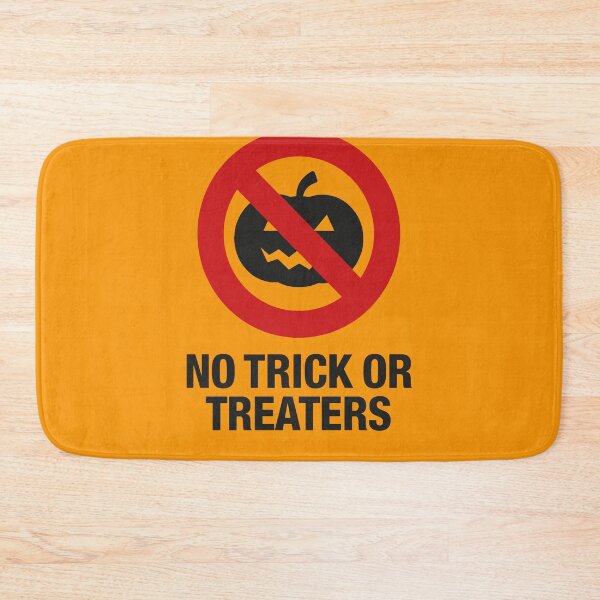 Item preview, No Trick Or Treaters Anti Halloween Motif designed and sold by taiche.