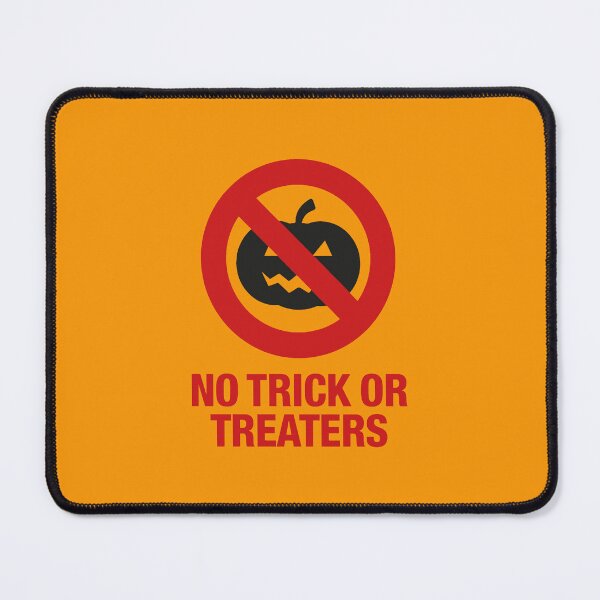 Item preview, No Trick Or Treaters Anti Halloween Motif designed and sold by taiche.