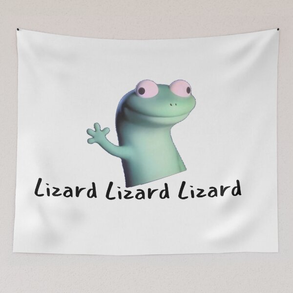 Item preview, Lizard Lizard Lizard meme  designed and sold by VyrlCreations.