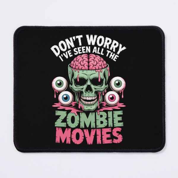 Item preview, Zombie Movies Funny Sayings Joke Halloween designed and sold by Sea4Adventures.