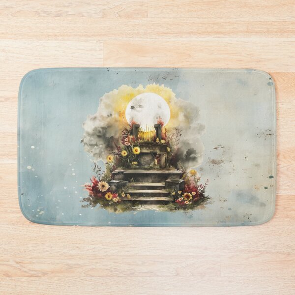 Item preview,  Moonlit Blessings – The Enchanted Witch’s Altar designed and sold by MysticOzzy.