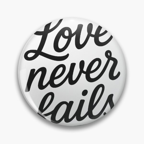 Item preview, Faith Quote - Love Never Fails designed and sold by Gracient.