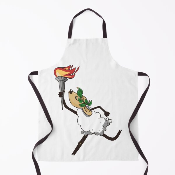 Item preview, Cute Olympic Sheep with Torch designed and sold by VaskanianArt.