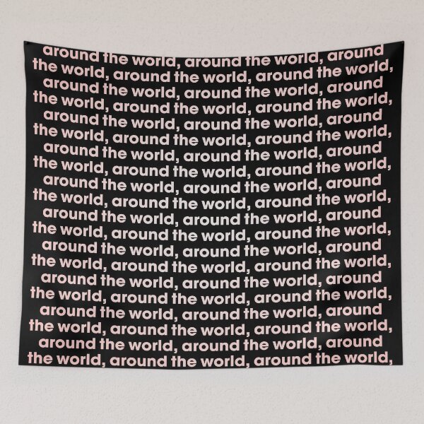 Item preview, Around The World (Radio Edit) -  (lyrics) v.3 designed and sold by x1brett.