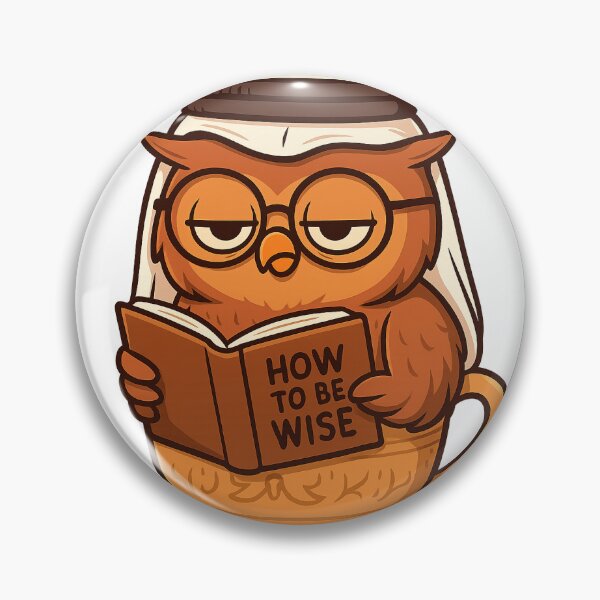 Item preview, Wise Owl in Arab Outfit – Funny Middle Eastern Bookworm designed and sold by mesbahgaming.