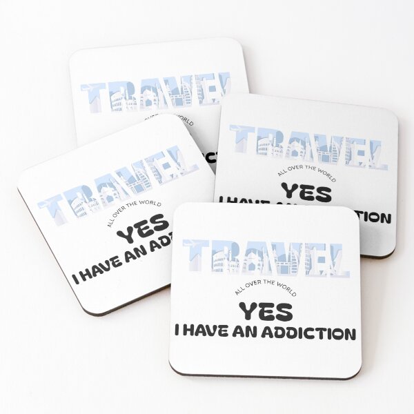 Artikelvorschau, Reisesucht T-Shirt – Lustiges Wanderlust-T-Shirt für Reiseliebhaber, Globetrotter-Geschenk, Urlaubsabenteuer-Shirt, All Over the World-Design entworfen und verkauft von BmCraftPT.