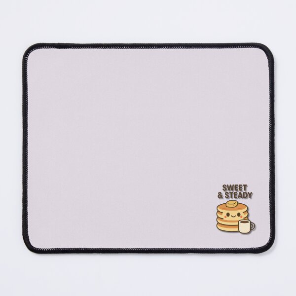 Item preview, Sweet & Steady – Cute Pancake Stack Holding Coffee Funny Breakfast Cartoon Illustration designed and sold by konthai.familyart.