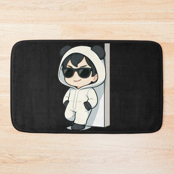 Item preview, Cool Sunglass Panda Boy – Cute Chibi Panda with Stylish Attitude designed and sold by ColorSplash123.