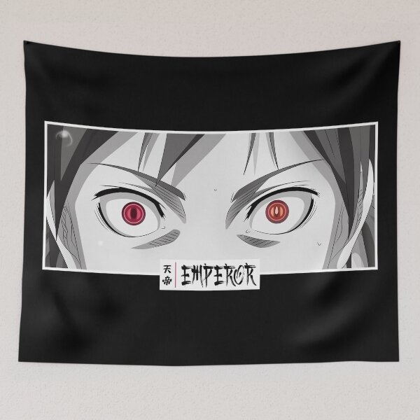 Item preview, Emperor Anime Eyes Monochrome Japanese Cozy Manga designed and sold by Otakurypto.