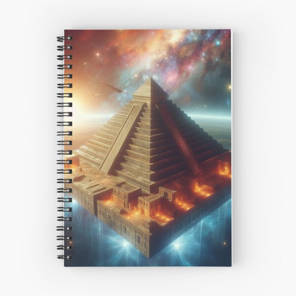 Item preview, ancient mystical pyramid floating in space designed and sold by Dogandesighn.