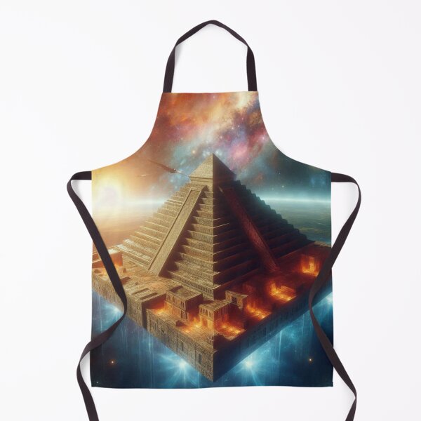 Item preview, ancient mystical pyramid floating in space designed and sold by Dogandesighn.