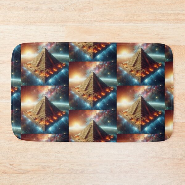 Item preview, ancient mystical pyramid floating in space designed and sold by Dogandesighn.