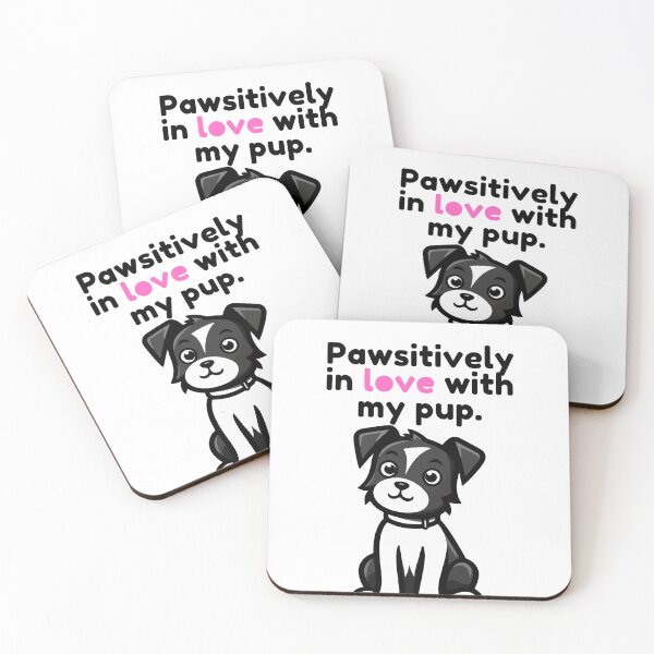 Item preview, Border Collie – Pawsitively in Love with My Pup designed and sold by Mix Mood.