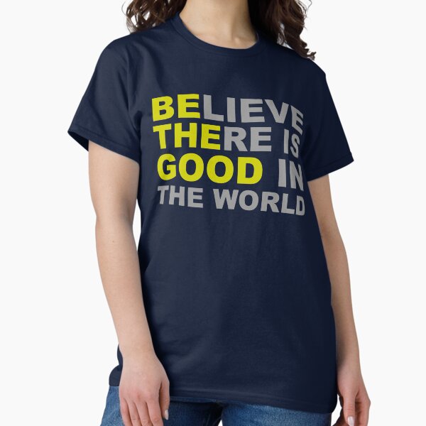 Item preview, Be The Good - Believe There is Good in the World - Positive Inspirational Motivational Quotes designed and sold by merkraht.