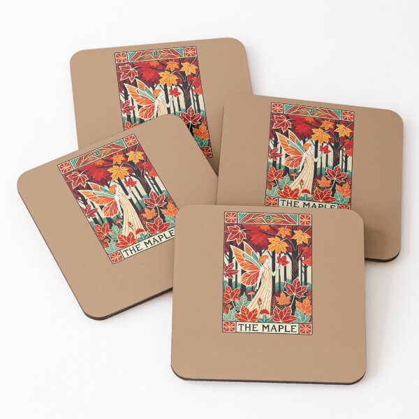Item preview, The Maple Autumn Tarot designed and sold by FrictionMaxxing.