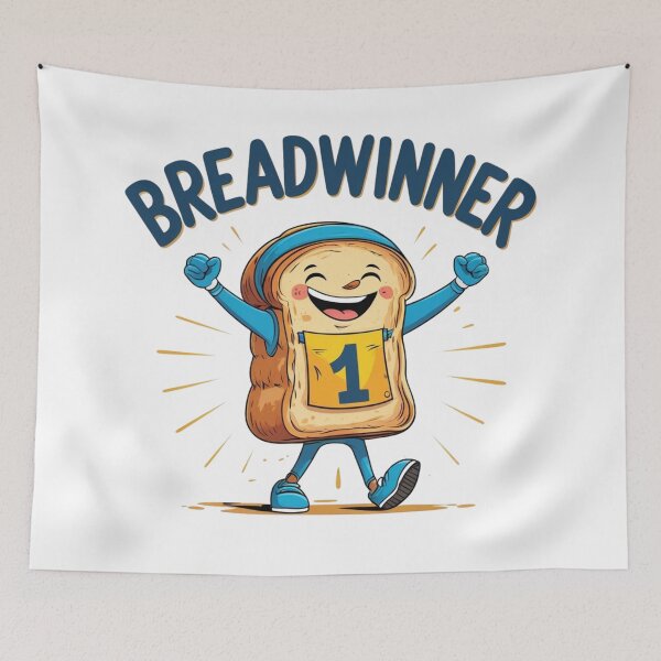 Item preview, Breadwinner — Funny Bread Pun Design for Winners and Food Lovers designed and sold by jelonkaa.