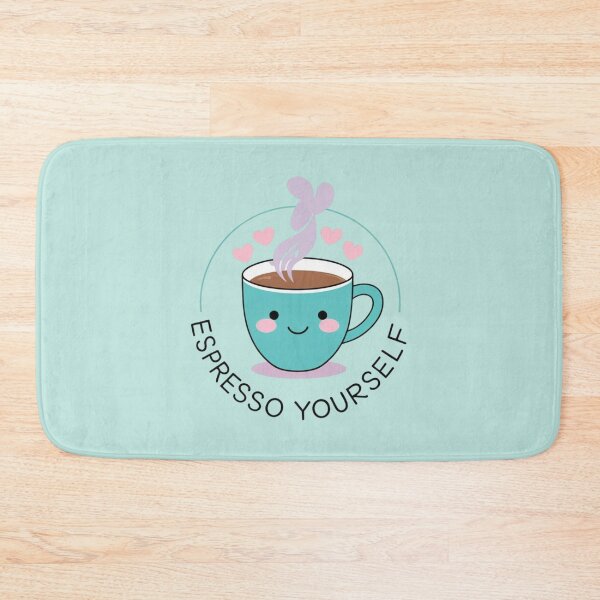 Item preview, Espresso Yourself — Cute Coffee Pun Design for Coffee Lovers designed and sold by jelonkaa.